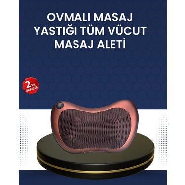 Renas Store Isıtma Özellikli Derin Yoğurma Masaj Yastığı Priz & Çakmak