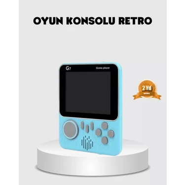 Uravas Store Taşınabilir Retro Oyun Konsolu – 3.5 Inç Lcd, 666 Klasik Oyun, Tv