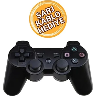 Renas Store Ps3 Kablosuz Analog Oyun Kolu Konsolu Dualshock Wireless Joystick