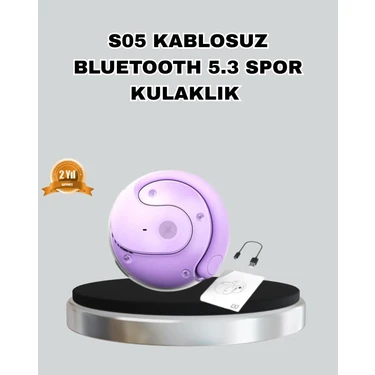 Renas Store Bluetooth 5.3 S05 Kablosuz Kulaklık Ipx4 Spor Uyumlu Suya Dayanıklı