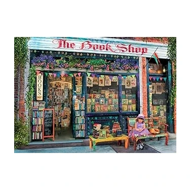 Uravas Store Ravensburger, 1000P Puzzle Kitapçı, Yetişkin