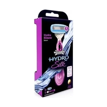 Uravas Store Wilkinson Sword Hydro Silk Kadın Tıraş Makinesi, 1 Bıçak ve Tutuculu, 1