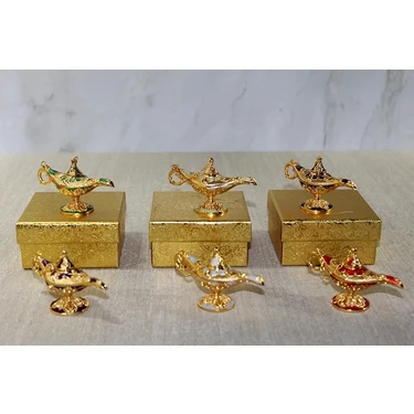 Uravas Store Mineli Metal Alaatin Lambası