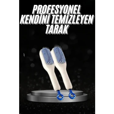 Die Grup  Kendi Kendini Temizleyebilen Hijyenik Saç Fırçası Anti-Statik