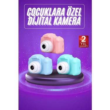 İlk El Grup Dijital Fotoğraf Makinesi Çocuk Mini 1080P Hd Kaliteli