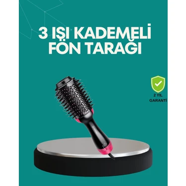 DIE GRUP Kurutmalı Saç Şekillendirici Fönlü Fırça 1200 Watt Güç