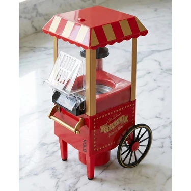 Nevamel® Yağsız Popcorn Makinesi Sıcak Hava ile Hızlı