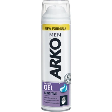 3 Adet Arko Men Tıraş Jeli Sensitive 200