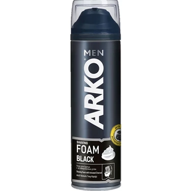 4 Adet Arko Men Black Tıraş Köpüğü 200
