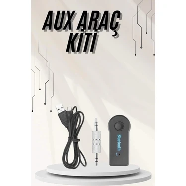 Die Grup  Yeni Nesil Bluetooth Aux Araç Kiti Siyah Tv Tablet Telefon Araç