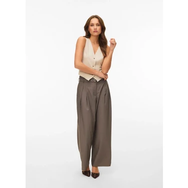 Vero Moda Ekru Kadın Yelek Vmmymılo S/l Waıstcoat Wvn