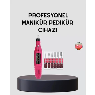 Tırnak Matkap Makinesi – Profesyonel Manikür Pedikür Cihazı, Ayarlanabilir Hız ve Sessiz