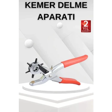 Kemer Delme Makinesi Aleti Kemer Delme Pensi Kumaş Kemer Ayakkabı