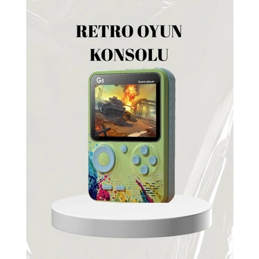 Mey Ithalat® 3 Inç Renkli Ekranlı Taşınabilir El Konsolu – G5