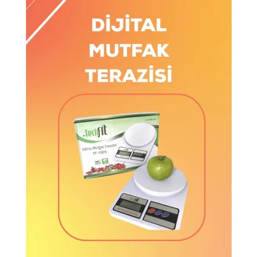 Zenvia Zcv Mey Ithalat® LCD Ekranlı Yüksek Hassasiyetli Dijital Mutfak Terazisi
