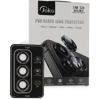 Zenvia Mey Ithalat®  Samsung Galaxy S24 Pvd Metal Kamera Lens - Derin