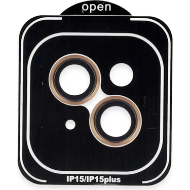 Zenvia Mey Ithalat®  iPhone 15 Pvd Metal Kamera Lens -