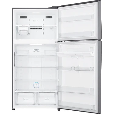 LG GR-H802HLHJ Çift Kapılı No Frost Buzdolabı 592 lt Kapasite E Enerji Sınıfı Gri