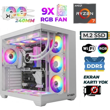 Xaser Raze X220 Ryzen 7 9800X3D 16GB Ddr5 Ram 512GB M.2 Nvme SSD Sıvı Soğutmalı Hazır Tavsiye