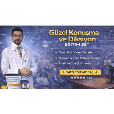 Elit Eğitim Diksiyon ve Güzel Konuşma Online