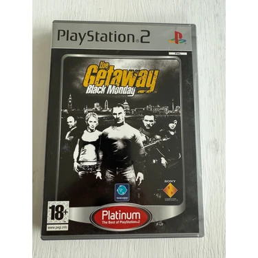 EA Ps2 The Getaway Black Monday Orjinal Oyun Kitapçık Var 10/9 Disk