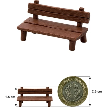 Aysluka 10 Adet 1/50 Ölçek Maket Bank, Minyatür Bank 3x1,6cm , Maket - Teraryum ve Minyatür Müze