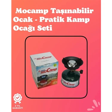 DIE GRUP Kolay Ayarlanabilir Alevli Ve Güvenli Metal Kamp Ocağı