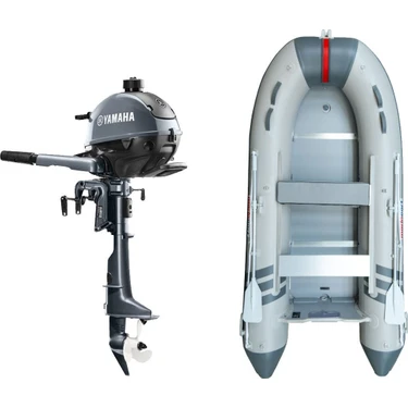Marinport 3.00 Ahşap Taban Şişme Bot + Yamaha 2.5 Hp Deniz