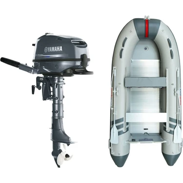 Marinport 3.30 Alüminyum Taban Şişme Bot + Yamaha 6 Hp Deniz
