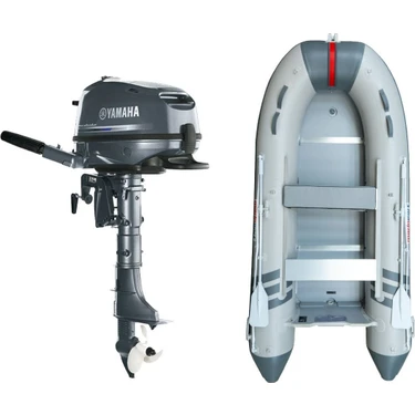 Marinport 3.30 Ahşap Taban Şişme Bot + Yamaha 6 Hp Deniz