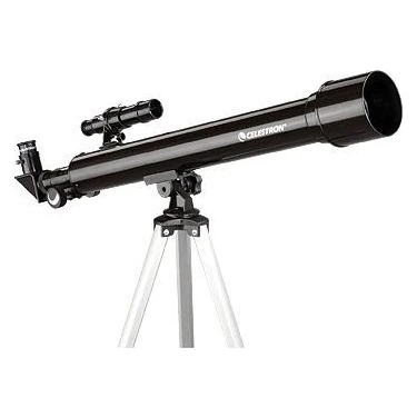 Celestron PowerSeeker 50AZ Mercekli Teleskop 50mm Optik Açıklık 600 mm Odak Uzunluğu Astronomi