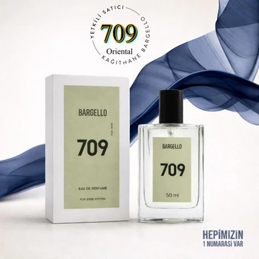 Bargello 709 50 ml Erkek Parfüm EDP Odunsu Koku ile Modern Hediye