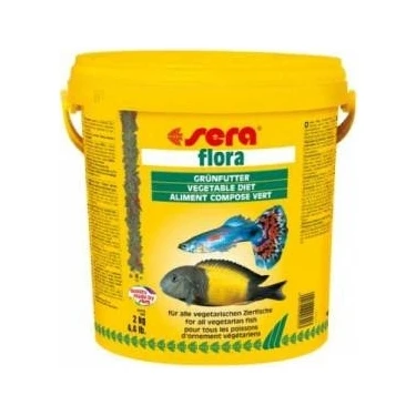 Sera Flora 100 gr Bitkisel Balık Yemi Yüksek Kalite Akvaryum Balıkları İçin Dengeli