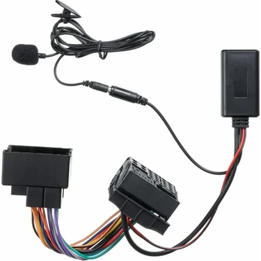 Techmaster Opel Astra H Combo CD30 Mp3 CDC40 CD70 DVD90 ile Uyumlu Bt Mikrofonlu Aux Adaptör