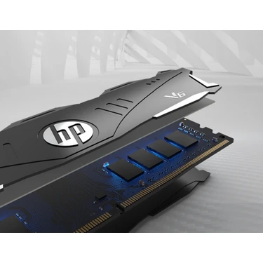 HP V6 8GB 3200MHz DDR4 Gaming Ram Soğutuculu 7EH67AA Yüksek Fiyatı
