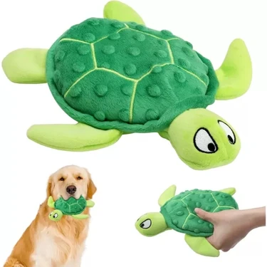 MiraLive Hışırtlı Peluş Kaplumbağa Evcil Hayvan