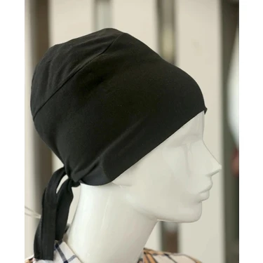 İlanib Ticaret Bağlamalı Tesettür Bone - Bağlamalı Bandana 5