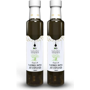 OG natural 2'li Organik Zeytinyağı 250 ml (Bebeklere