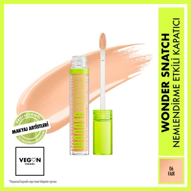 NYX Professional Makeup Wonder Snatch Nemlendirme Etkili Kapatıcı - 06