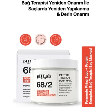 Ph Lab Phlab Hair Bağ Terapisi Fermente Pirinç Suyu & Protein Complex Saç