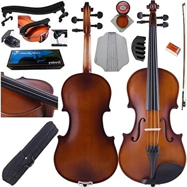 Cekar Store Keman - Mat Yastık + Susturucu + Kılavuz Yetişkin
