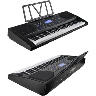 Cekar Store Midex PS-4500 Tuş Hassasiyetli 61 Tuşlu Org Dijital LCD Ekran USB Mp3 Çanta Notalık