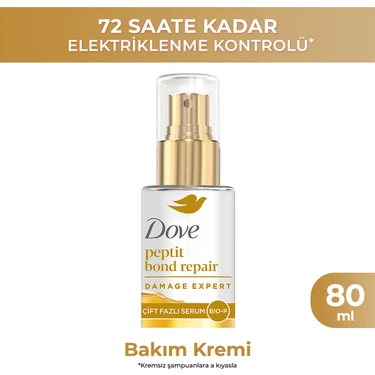 Dove Çift Fazlı Saç Serumu Peptit Bond Repair 80