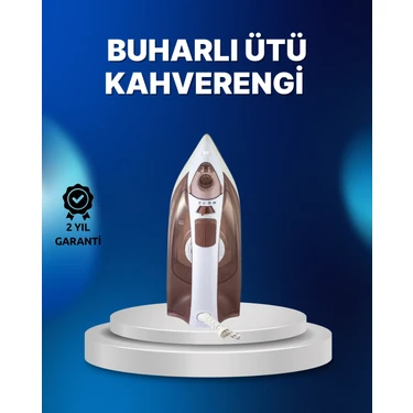 Uravas Store Mey Ithalat® Buharlı Ütü 2200W Kireç Önleyici Self Clean Damlatmaz
