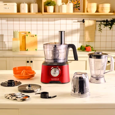 Karaca Mastermaid Power Multifunctional 10 in 1 Imperial Red Gıda Hazırlama