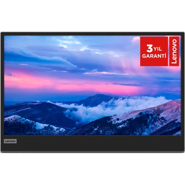 Lenovo L15 15.6" 60Hz 6ms (Type-C) Full Hd IPS Monitör