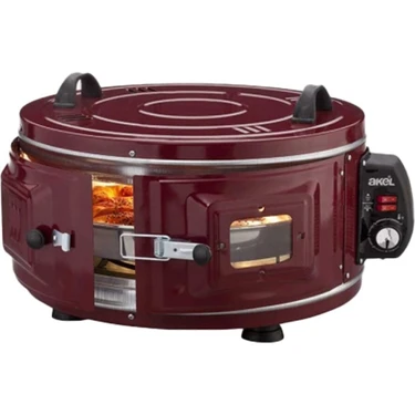 Marsilyan Gross Yuvarlak Davul Fırın Standart Ayarlanabilir Termostat = 50°C-320°C 1300W - 53CM