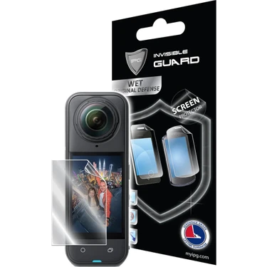 INSTA360 X5 Action Kamera ile Uyumlu Ipg Hydrogel (Ince Tpu) Ekran Koruyucu (2