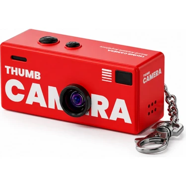 Beemen G6 Thumb Camera Mini Anahtarlık Kamera 1080P Hd Video Kayıtlı Retro Tasarım Taşınabilir Mini