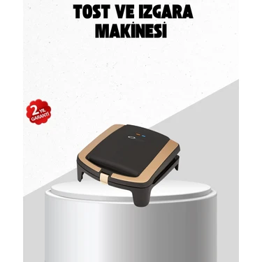 Belirtilmemiş Tost Makinesi Ev Tipi Pratik Kullanım 4 Tost
